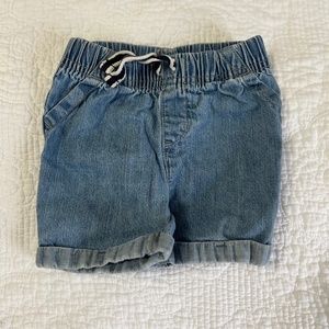 USED Baby Jean Shorts 18M